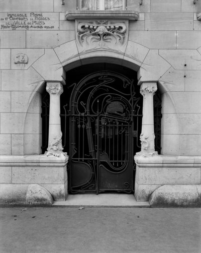 Entrada al Castel Beranger, 1897-98 de Hector Guimard